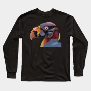 Illustrated King Vulture Long Sleeve T-Shirt